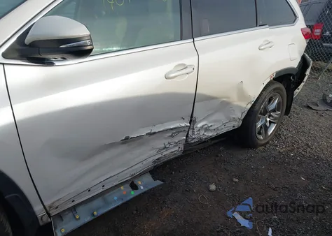 2018 Toyota Highlander Limited Platinum from USA, damaged, VIN 5TDDZRFHXJS870930